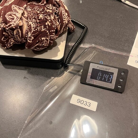 Brown Floral Print Dress - Picture 11 of 12